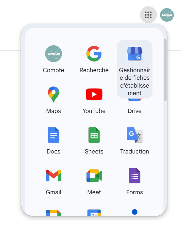 acces-gestionnaire-fiche-etablissement-google Comment accéder à votre fiche Google Business Profile depuis les applications